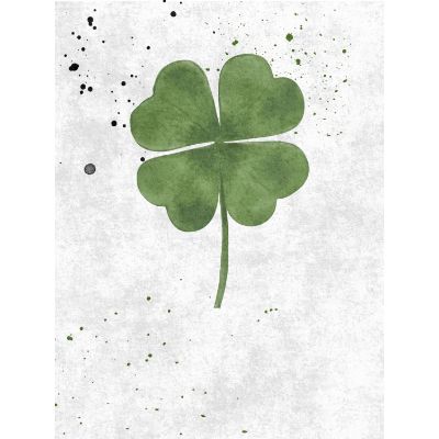 Free St. Patrick's Day Card - Shamrock Design
