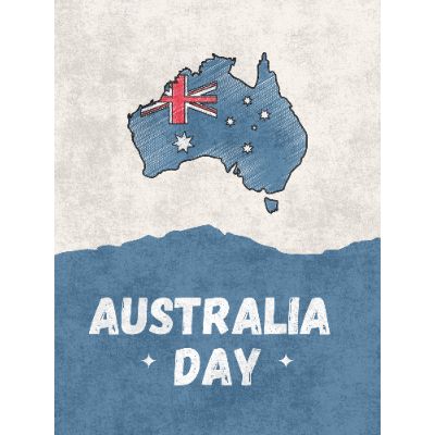 Free Australia Day Card - Aussie Spirit