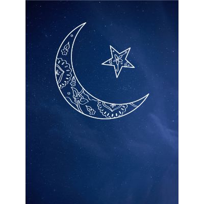 Free Ramadan Card - Crescent Moon Wishes Online