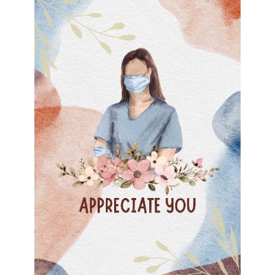 Free Nurses Day Card - Earthy Gratitude Online