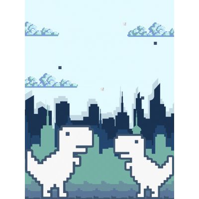 Free Siblings Day Card - Pixel Art Fun!