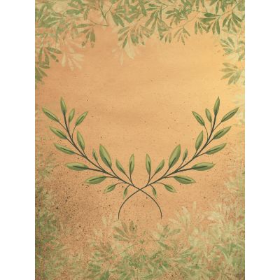 Free Congratulations Card - Retro Laurel Design