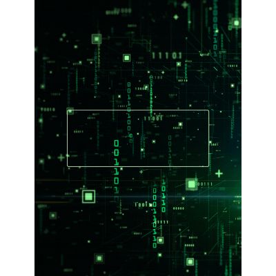 Free Holiday Card - Monospace Matrix Fun!