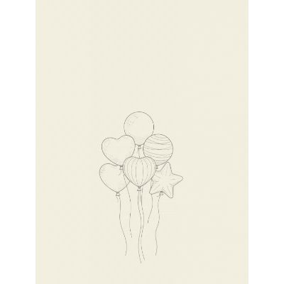 Free Birthday Card - Elegant Balloons Design Online