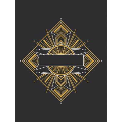 Free Congrats Card - Art Deco Design Online