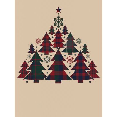 Free Tartan Christmas Card - Festive Holiday Greetings