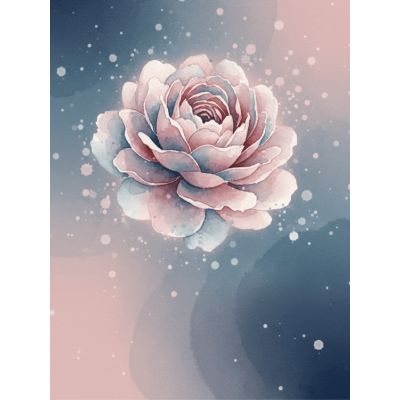 Free Get Well Card - Watercolor Flower Design
