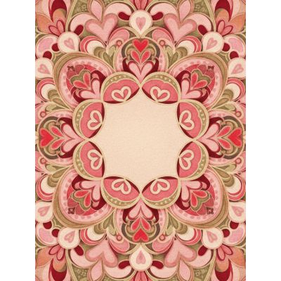 Free Miss You Card - Heartfelt Mandala Design