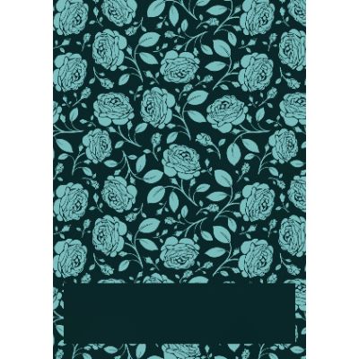Free Mother's Day Card - Teal Floral Design