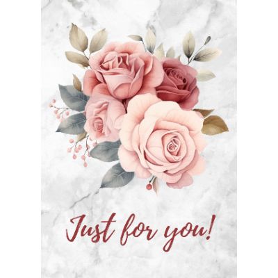 Free Thinking of You Card - Elegant Blooms!