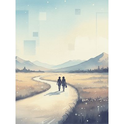 Free Friendship Card - Scenic Horizon Greeting!