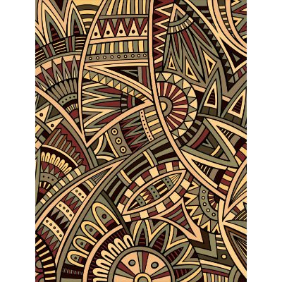 Free Love Card - Tribal Design to Share Affection