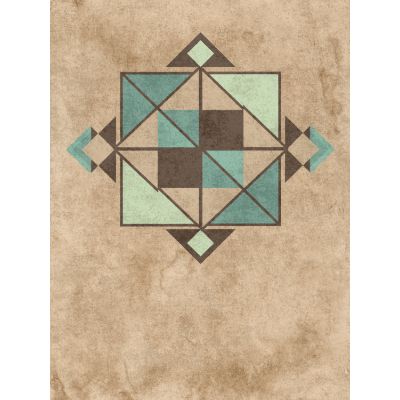 Free Thinking of You Card - Calming Geo Design
