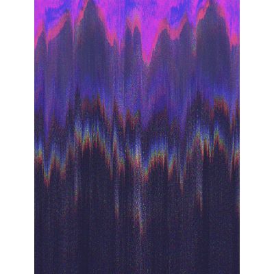 Free Xmas eCard - Glitch Art Holiday Greetings