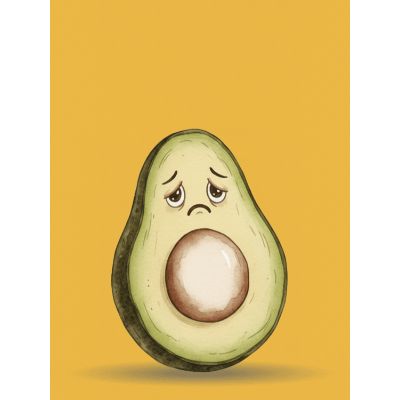 Free Miss You Card - Avocado Humor!