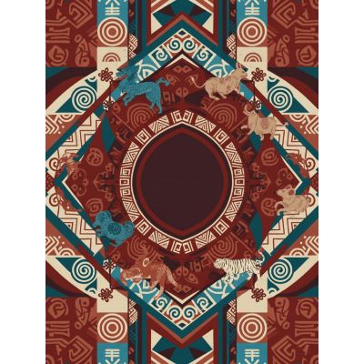 Free Chinese New Year Card - Tribal Rhythms!