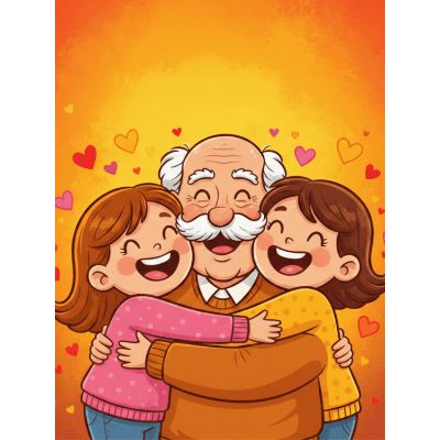 Free Grandparents Day Card - Warm Hugs Online!