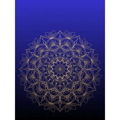 Free Employee Appreciation Card - Mandala Design