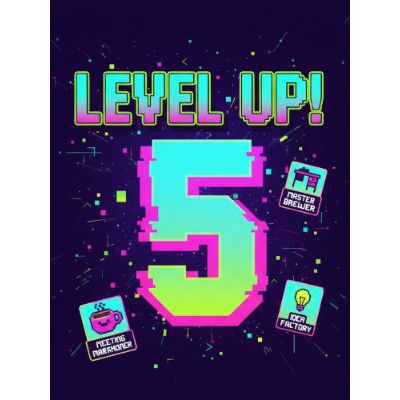 Free Work Anniversary Card - Achievement Unlocked!