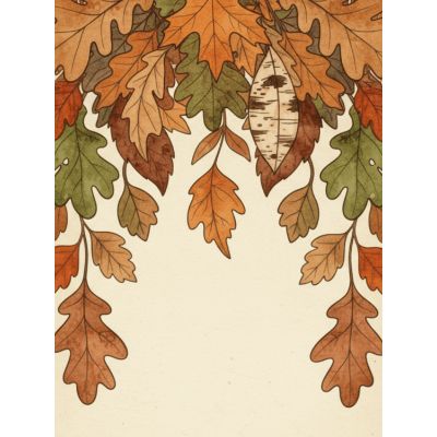 Free Thanksgiving Card - Harvest Hues & Gratitude