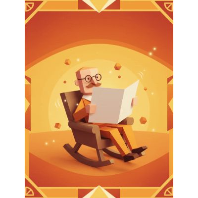 Free Father's Day Card - Retro Style Dad Love