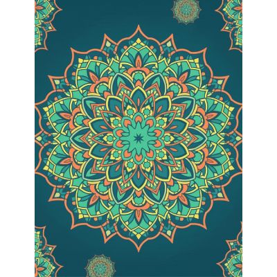Free Birthday Card - Islamic Floral Design!