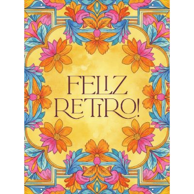 Free Retirement Card - Folk Art Fiesta Online!