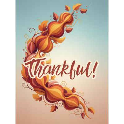 Free Thanksgiving Card - Modern & Unique Design
