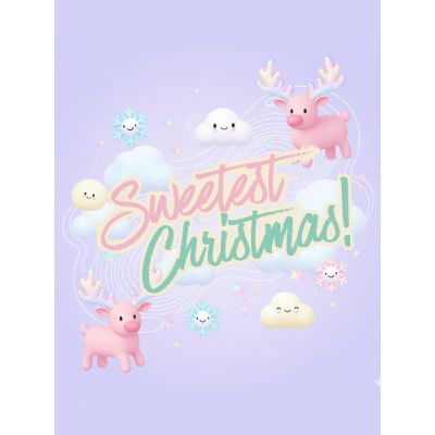 Free Christmas Card - Dreamy & Whimsical Greetings