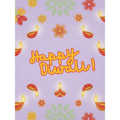 Free Diwali Card - Embroidered Festive Wishes!