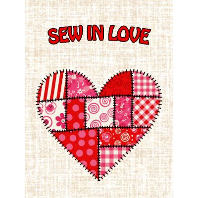 Free Valentine's Card - Sew in Love & Send Online!