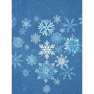 Free Christmas Card - Snowy Watercolor Cheer