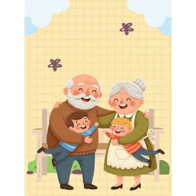 Free Grandparents Day Card - Send Big Hugs Online!