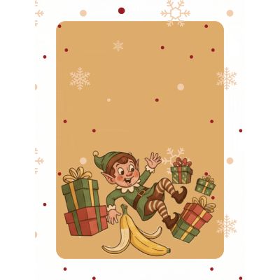 Free Christmas Card - Funny Elf Holiday Wishes!