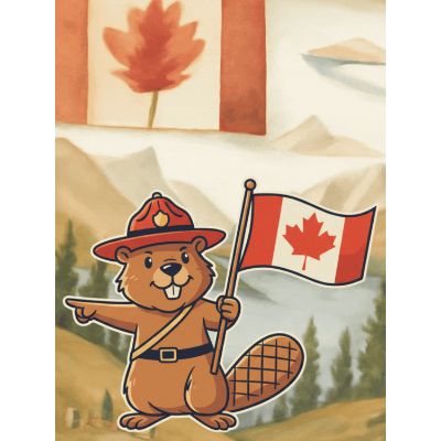 Free Canada Day Card - Celebrate with a Fun Greeting!