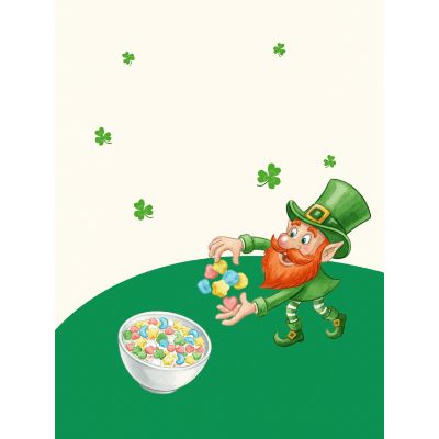Free St. Patrick's Day Card - So Lucky!
