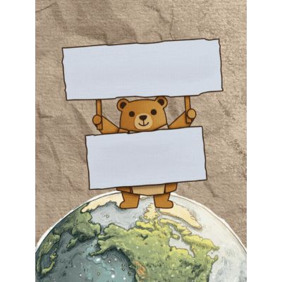 Free Earth Day Card - Recycle & Be Green!