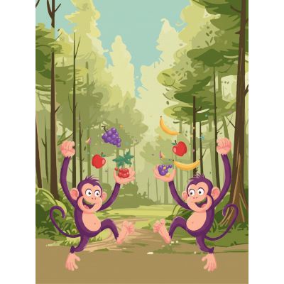 Free Siblings Day Card - Hilarious Monkey Fun!