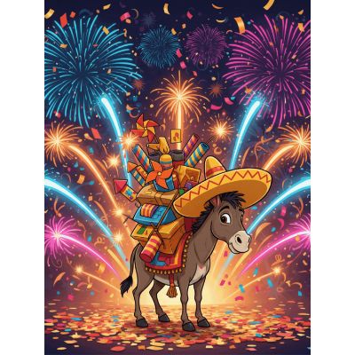 Free Feliz Año Nuevo Card - Funny Fiesta!