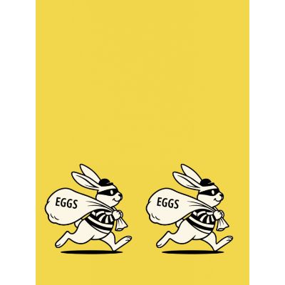 Free Easter Card - Funny Egg-ster Greeting!