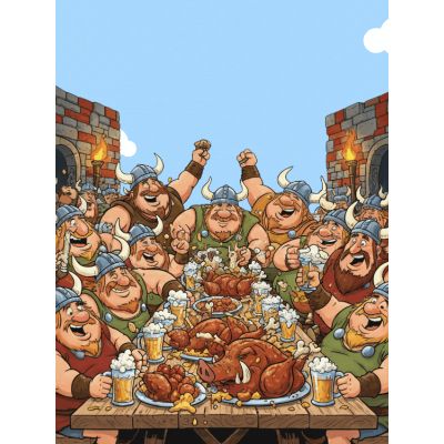 Free Viking Birthday Card - Skål! Send Online