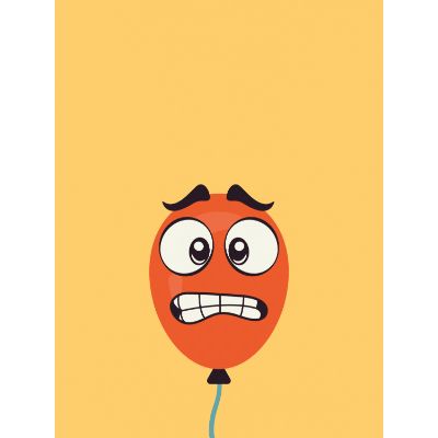 Free Birthday Card - Simple Balloon Design!