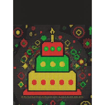 Free Dot Matrix Birthday Card - Celebrate Online!