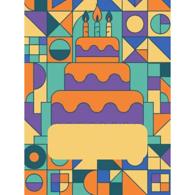 Free Birthday Card - Modern Art Celebration!