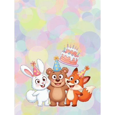 Free Cute Birthday Card - Party Time Fun!