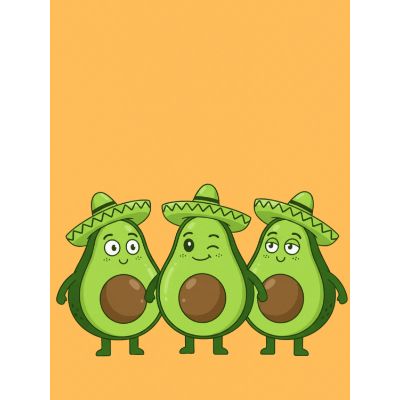 Free Thinking of You Card - Funny Avocado Greeting