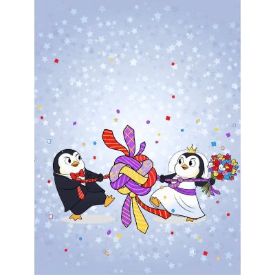 Free Funny Wedding Card - Tie the Knot Online!