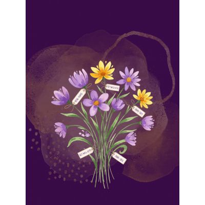 Free Get Well Card - Funny & Artistic Flowers!