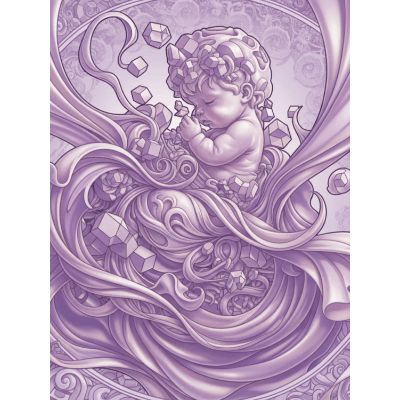 Free Baby Shower Card - Delicate & Customizable