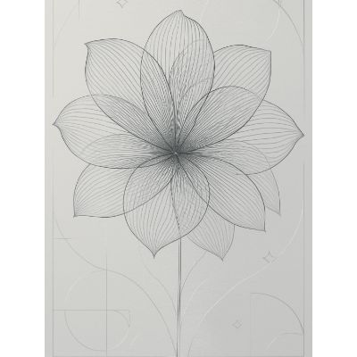 Free Thinking of You Card - Modern Floral Design